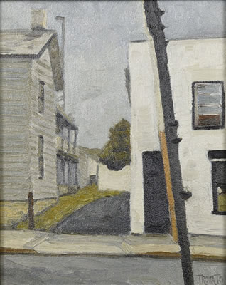 BETWEEN HOUSES, LAMBERTVILLE; QUARRY BETWEEN LAMBERTVILLE AND STOCKTON: TWO WORKS