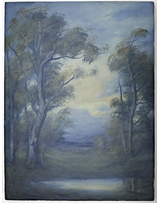"Evening Clouds," 1922
