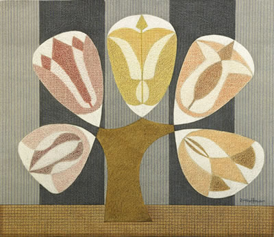 Two works of art: Trio No. 2, 1960 AND Tulip Tree, 1960 by Richard Peter Hoffman - Auction record, sale price, and art valuation. Compare with similar artists and explore comparable artworks.