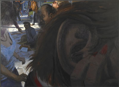 City Crowd-Giving of Alms