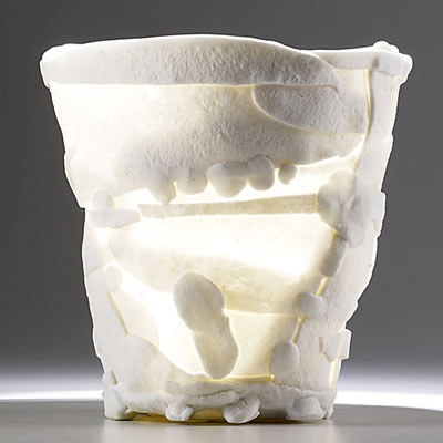 Porcelain Light Gatherer vessel