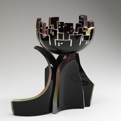 "Urban Twilight," 1991 by Concetta Mason - Auction record, sale price, and art valuation. Compare with similar artists and explore comparable artworks.
