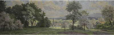 A panoramic landscape
