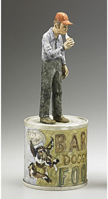 Bark Doggy Food by Jack Earl - Auction record, sale price, and art valuation. Compare with similar artists and explore comparable artworks.