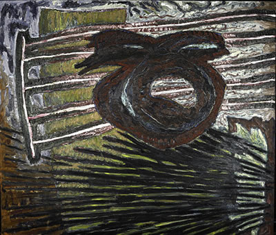 Portrait of Gregory Amenoff: Self Portrait, 1987