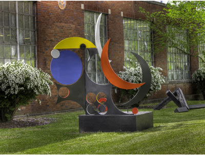 Sample artwork by Christopher Hiltey (Born 1953), known for sculptures, welding, formalism, whimsical nature - View similar artists and auction records