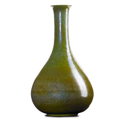 Fine and tall stoneware vase by Charles Fergus Binns - Auction record, sale price, and art valuation. Compare with similar artists and explore comparable artworks.