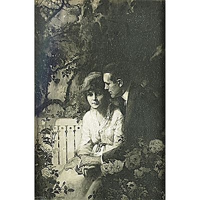 Pair of grayscale watercolors on paper of couples by Patrick Nelson - Auction record, sale price, and art valuation. Compare with similar artists and explore comparable artworks.