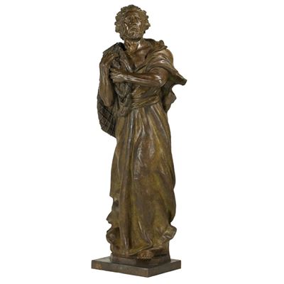 St. Peter by Frederick Elliott Hart - Auction record, sale price, and art valuation. Compare with similar artists and explore comparable artworks.