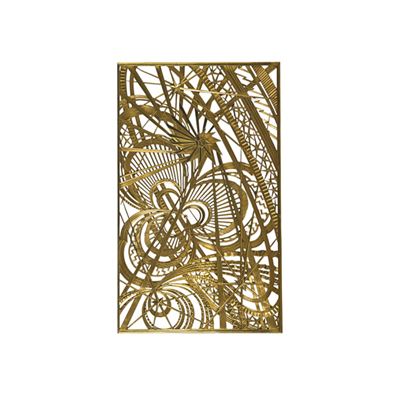 Decorative bronze gate