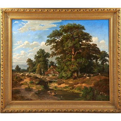 Sample artwork by Heinrich Steinike (1825 - 1909), known for painting - View similar artists and auction records