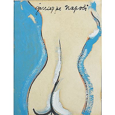 Untitled (Nude) AND Untitled (Still Life), 1966 (2)