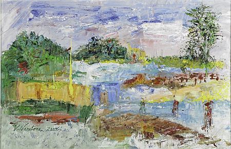 Thermal Buff, 2005 by Vincent Nardone - Auction record, sale price, and art valuation. Compare with similar artists and explore comparable artworks.