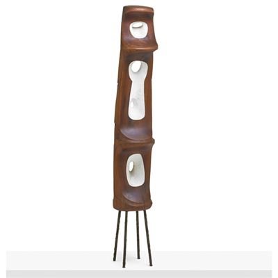 Rare totemic sculpture
