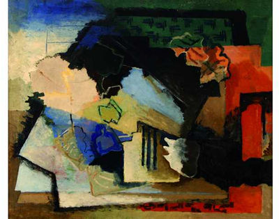 Composition abstraite by Jean Francis Laglenne - Auction record, sale price, and art valuation. Compare with similar artists and explore comparable artworks.