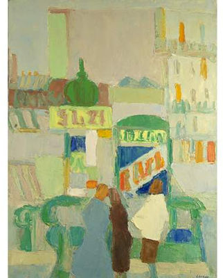 Le Métro Blanche by André Lauran - Auction record, sale price, and art valuation. Compare with similar artists and explore comparable artworks.