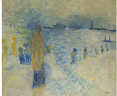La mer bleue Cannes