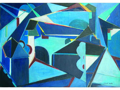 Composition abstraite by Marcel Burtin - Auction record, sale price, and art valuation. Compare with similar artists and explore comparable artworks.