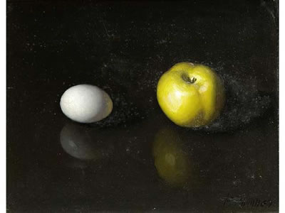Nature morte à l'oeuf et à la pomme by Fernando Briones - Auction record, sale price, and art valuation. Compare with similar artists and explore comparable artworks.