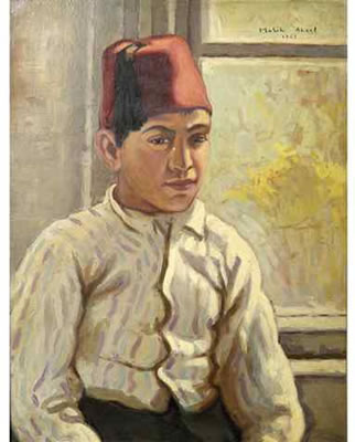 Sample artwork by Malik Aksel (1901/03 - 1987), known for painting - View similar artists and auction records