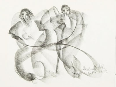 Deux hassidim by Zoltan Perlmutter - Auction record, sale price, and art valuation. Compare with similar artists and explore comparable artworks.