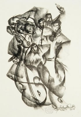 Le grand orchestre hassidique by Zoltan Perlmutter - Auction record, sale price, and art valuation. Compare with similar artists and explore comparable artworks.