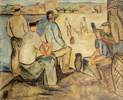 La pause des pêcheurs