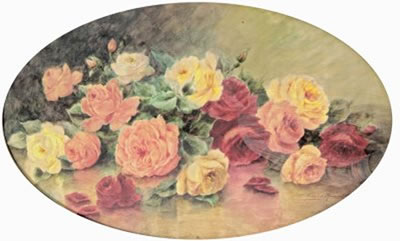 Jetée de roses