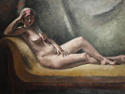 Le Repos du modèle by Maurice Asselin - Auction record, sale price, and art valuation. Compare with similar artists and explore comparable artworks.
