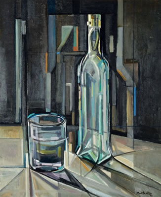 Bouteille et verre