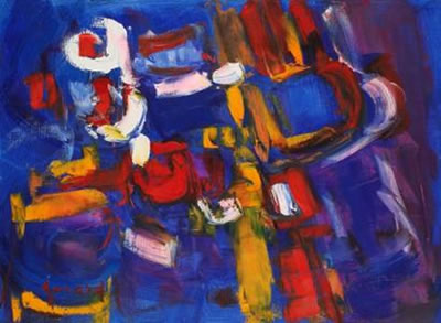 Vers la nuit, GV 301 by Lydie Gerard - Auction record, sale price, and art valuation. Compare with similar artists and explore comparable artworks.