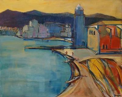 Ciel jaune sur Collioure by Willy Mucha - Auction record, sale price, and art valuation. Compare with similar artists and explore comparable artworks.