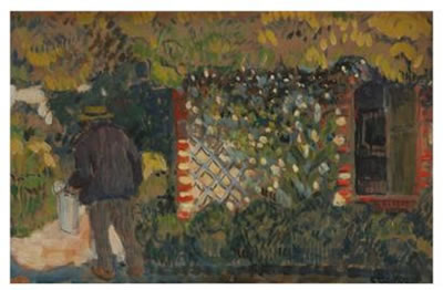 L'Arrosoir (le père de l'artiste)