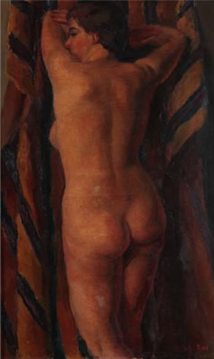 Femme nue étendue