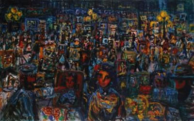 Créativité du peuple by Konstantin Batynkov - Auction record, sale price, and art valuation. Compare with similar artists and explore comparable artworks.