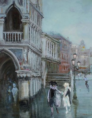 Venise, le Carnaval by Jean Peltier - Auction record, sale price, and art valuation. Compare with similar artists and explore comparable artworks.