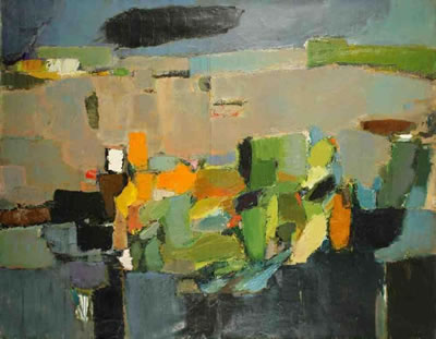 Sample artwork by Denise Dobin (1916 - 2010), known for painting - View similar artists and auction records