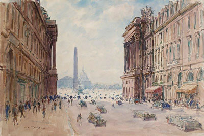 Paris, Place de la Concorde vue de la rue Royale by Fernand-Fortune Truffaut - Auction record, sale price, and art valuation. Compare with similar artists and explore comparable artworks.