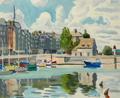 Le bassin à Honfleur