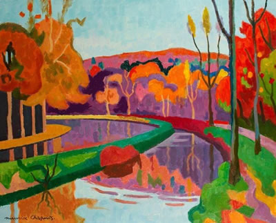 Automne en Côte-d'Or by Maurice Chapuis - Auction record, sale price, and art valuation. Compare with similar artists and explore comparable artworks.