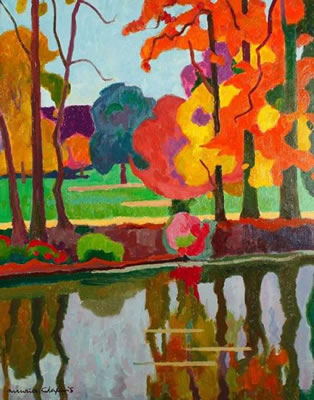 Sample artwork by Maurice Chapuis (1922 - 2010), known for painting - View similar artists and auction records