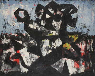 Sample artwork by George Melhuish (1916 - 1985), known for painting - View similar artists and auction records
