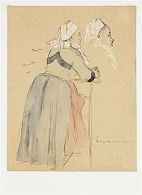Étude de femme de Pont-AveN. by Joseph Victor Roux-Champion - Auction record, sale price, and art valuation. Compare with similar artists and explore comparable artworks.