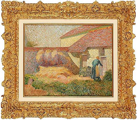La ferme au toit jaune