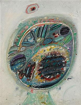 Sample artwork by Regie Reginald Sidney Weston (1912 - 1967), known for painting - View similar artists and auction records