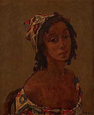 Portrait de la femme de l'artiste