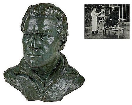Buste de Sacha Guitry