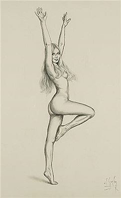 Danseuse nue