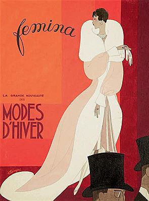 Projet de couverture pour le magazine Fémina