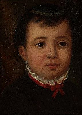 Jeune garçon à la kippa